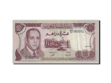 Maroc, 10 Dirhams, 1985/AH1405, KM:57b, TB