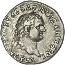 Titus, Denarius, Roma, AU(50-53), Silver, 3.44