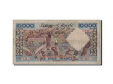 Geldschein, Algeria, 10,000 Francs, 1955, 1955-11-24, KM:110, SGE+