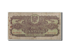 Polonia, 5 Zlotych, 1944, KM:109a, B