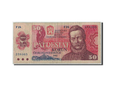 Banconote, Cecoslovacchia, 50 Korun, 1987, KM:96a, B