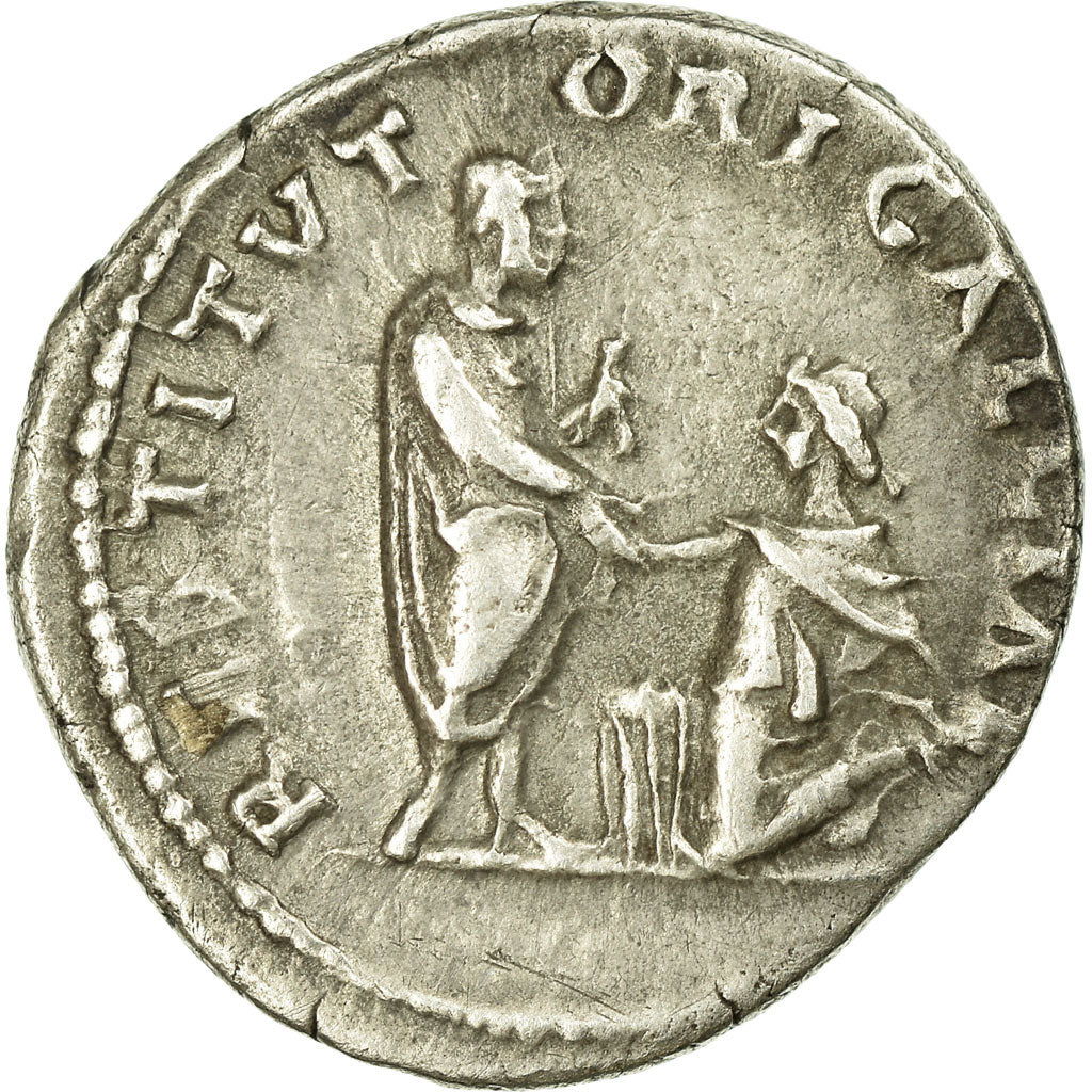 Coin, Hadrian, Denarius, Roma, AU(50-53), Silver, RIC:324