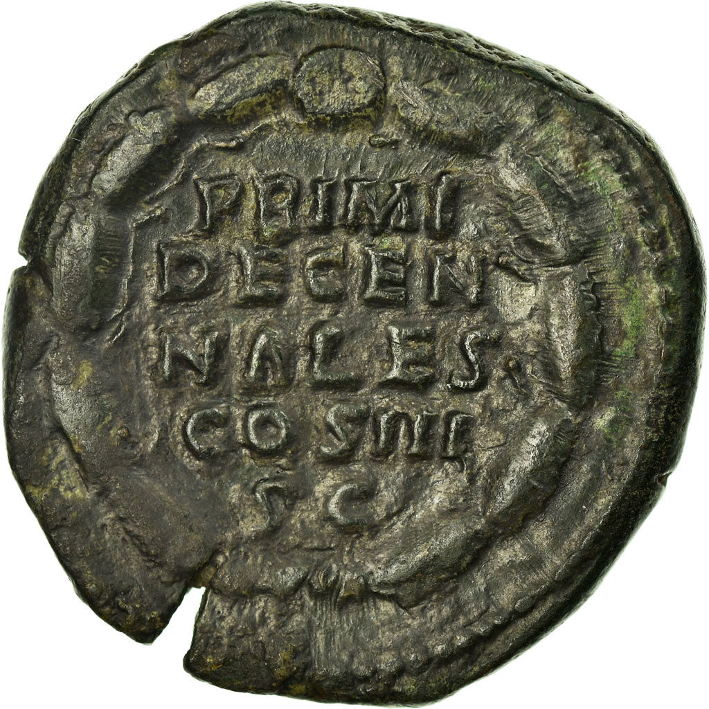 Coin, Marcus Aurelius, Sestertius, Roma, AU(50-53), Copper, RIC:1006