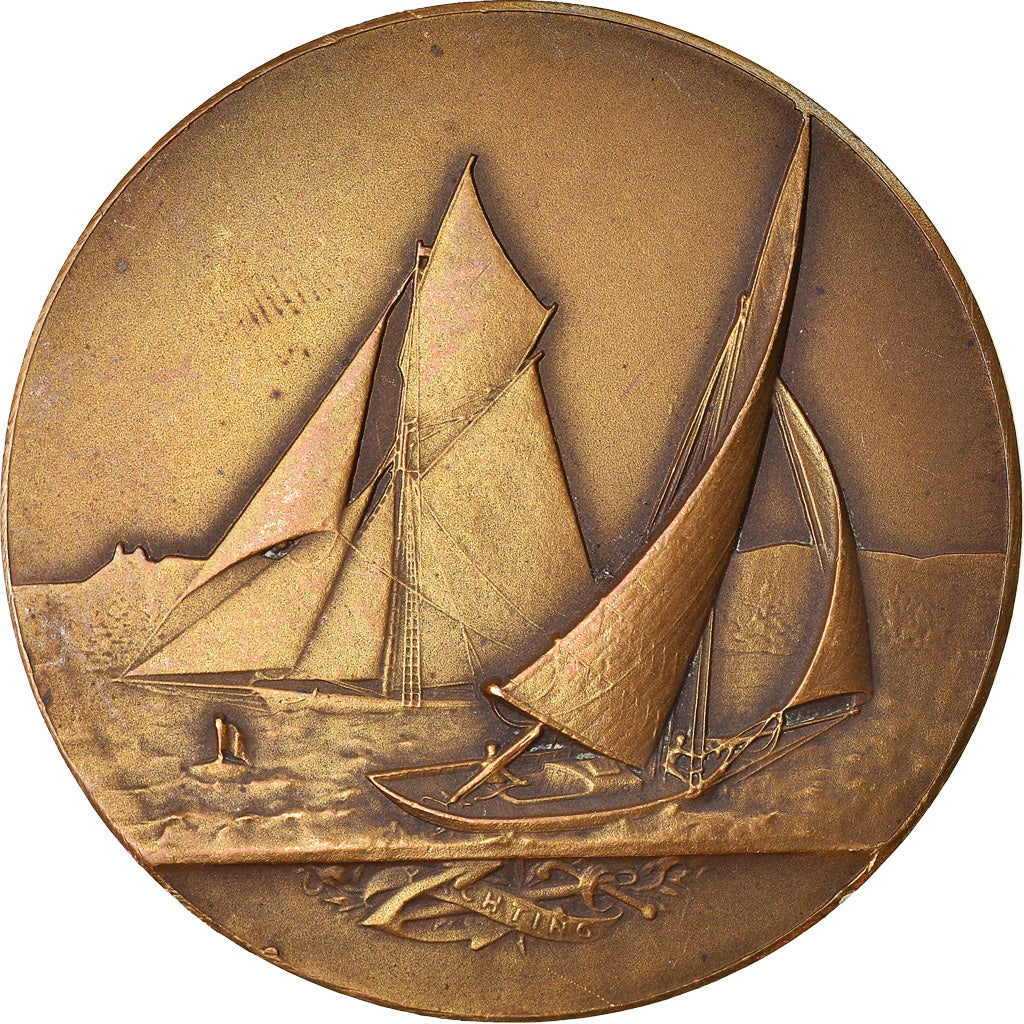 Francja, Medal, Yachting, Club Nautique Seynois, Wysyłka, Undated, AU(50-53)