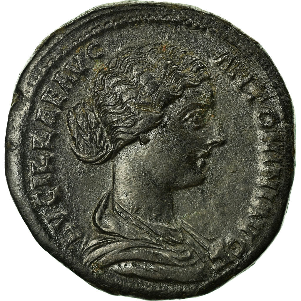 Monnaie, Lucille, Sesterce, Roma, TTB+, Cuivre