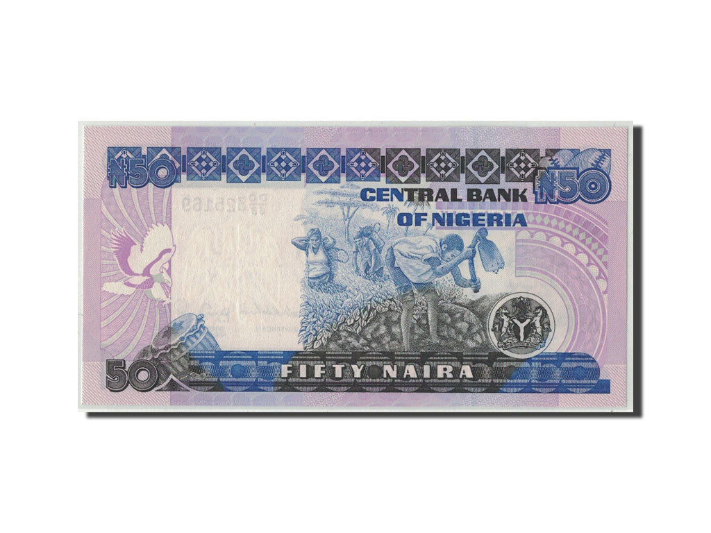 Nigeria, 50 Naira, 2005, KM:27f, UNZ-