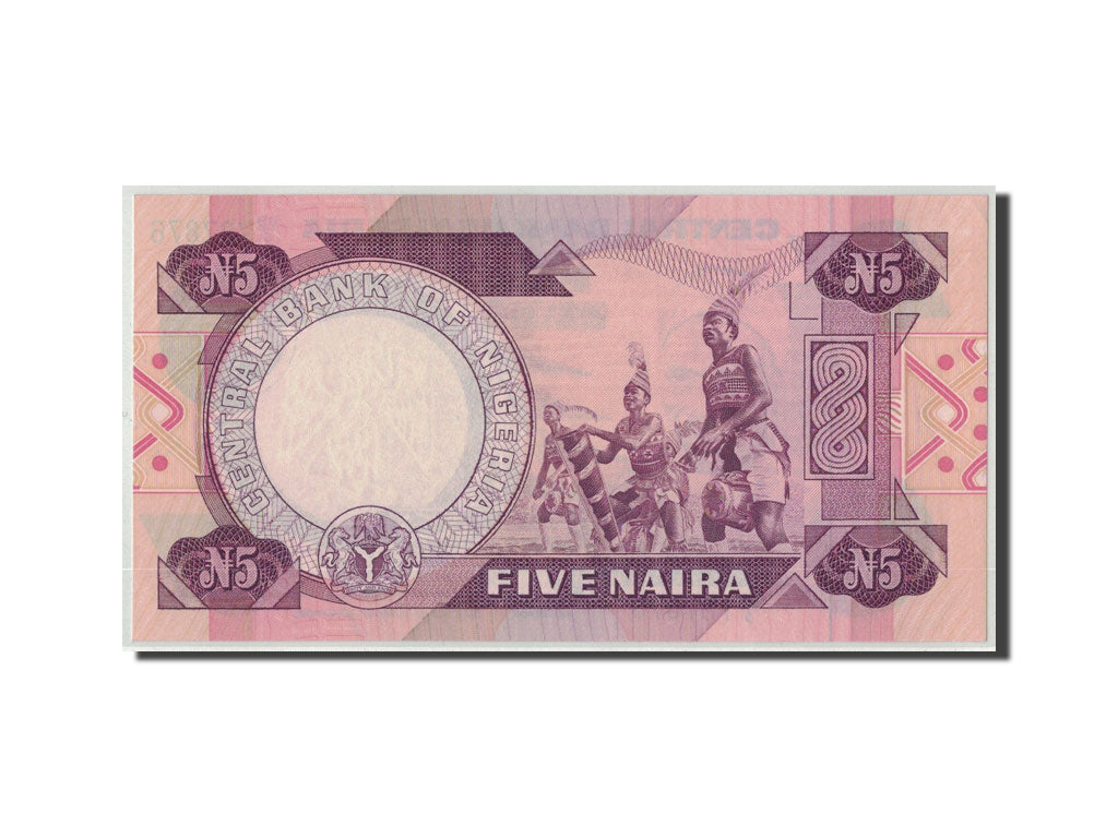 Banknote, Nigeria, 5 Naira, Undated (1984- ), KM:24c, UNC(63)