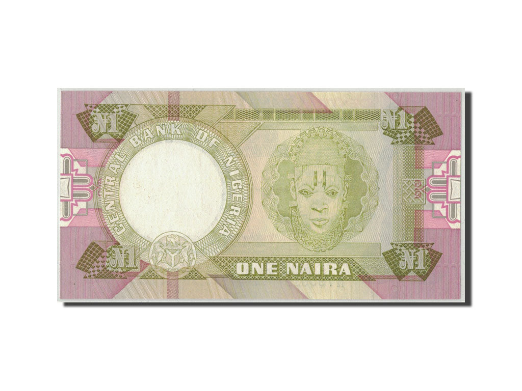 Nigeria, 1 Naira, KM:19c, FDS