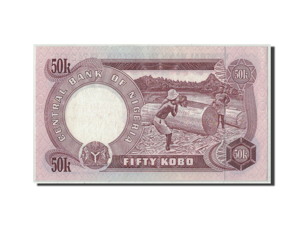 Nigeria, 50 Kobo, KM:14d, UNC(63)