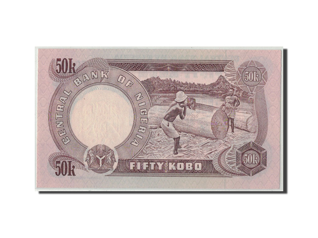 Nigeria, 50 Kobo, KM:14j, FDS