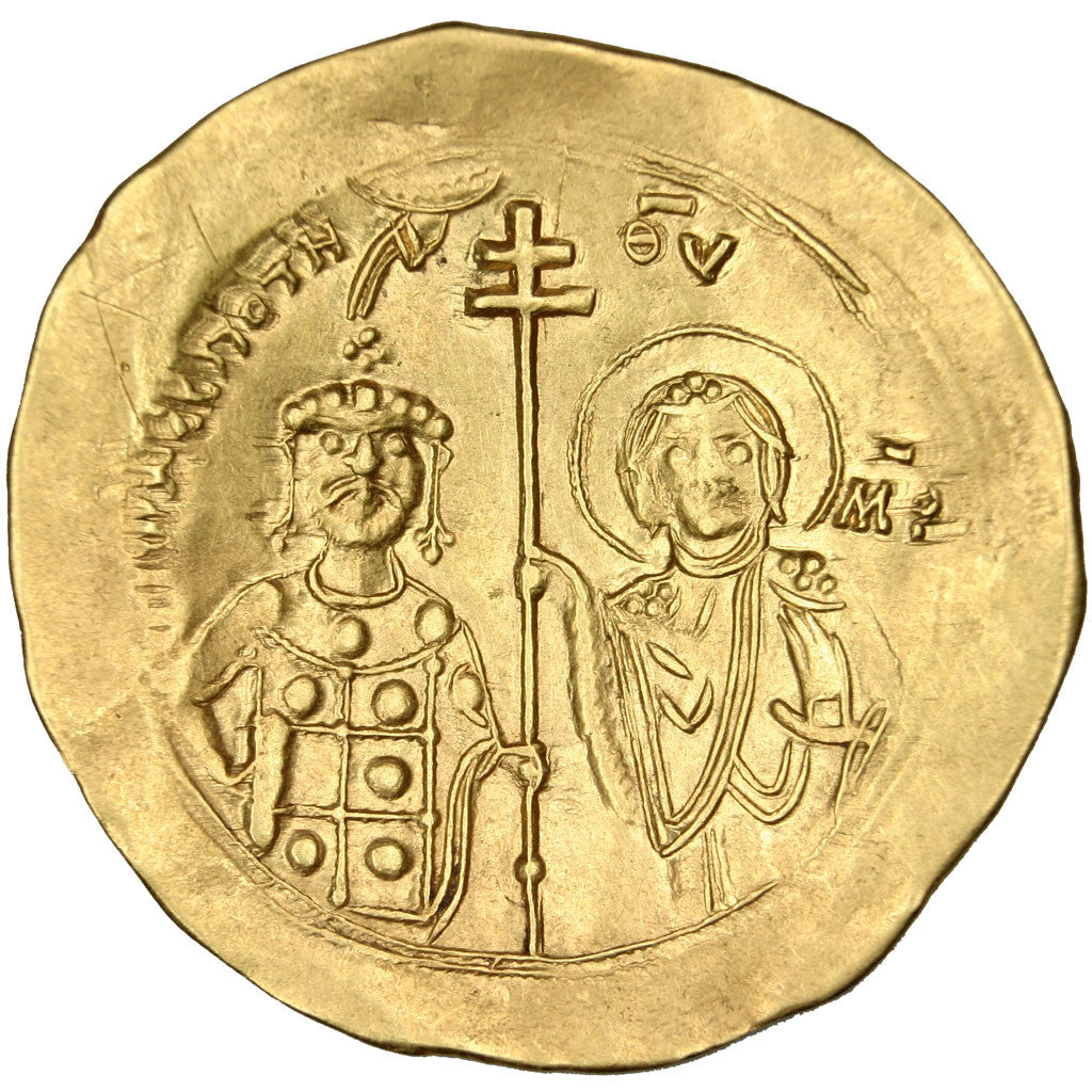 Coin, John II Comnenus 1118-1143, Hyperpyron, Constantinople, AU(50-53), Gold