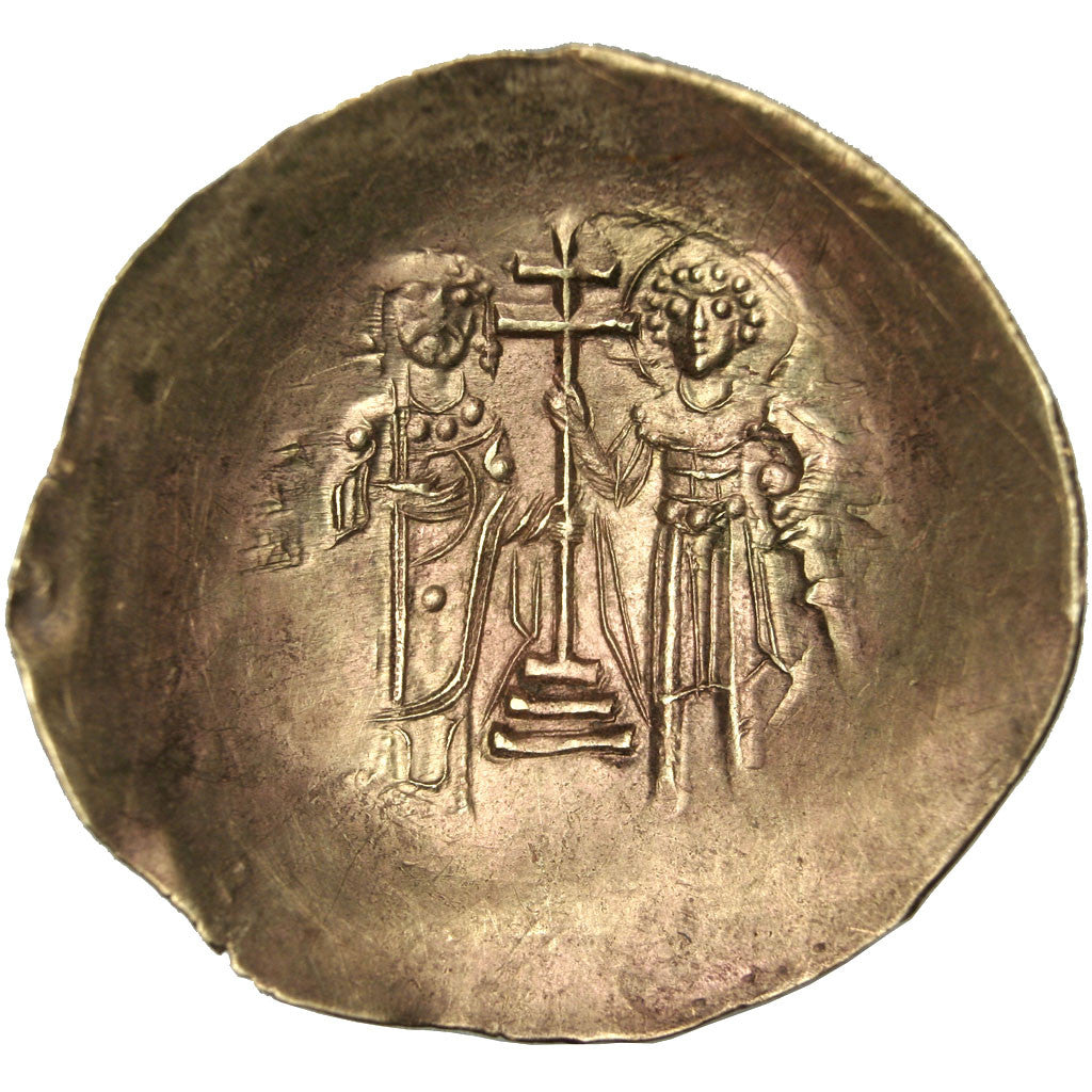 Coin, John II Comnenus, Aspron trachy, Constantinople, AU(55-58), Electrum