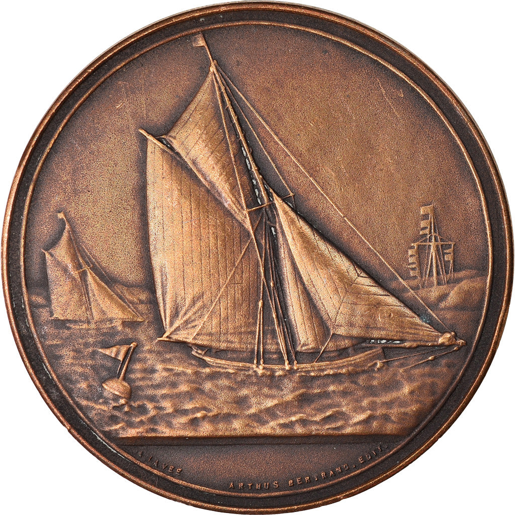 Francja, Medal, Le Ministre de la Marine Marchande, Wysyłka, Undated, Arthus