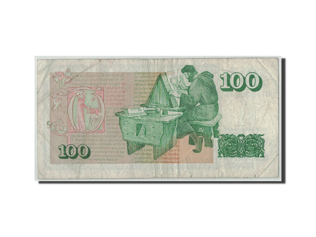 Iceland, 100 Kronur, L.1961, 1961-03-29, KM:50a, B+
