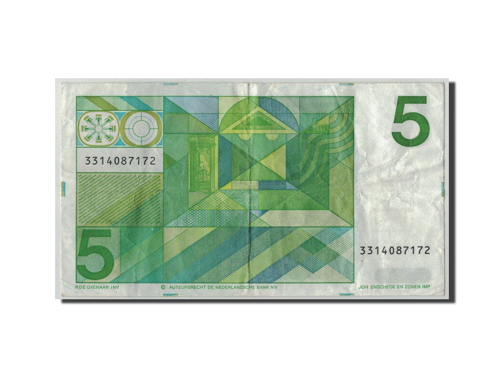 Paesi Bassi, 5 Gulden, 1973, KM:95a, 1973-03-28, MB