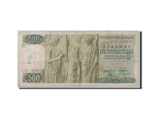 Banknote, Greece, 500 Drachmai, 1968, 1968-11-01, KM:197a, VG(8-10)