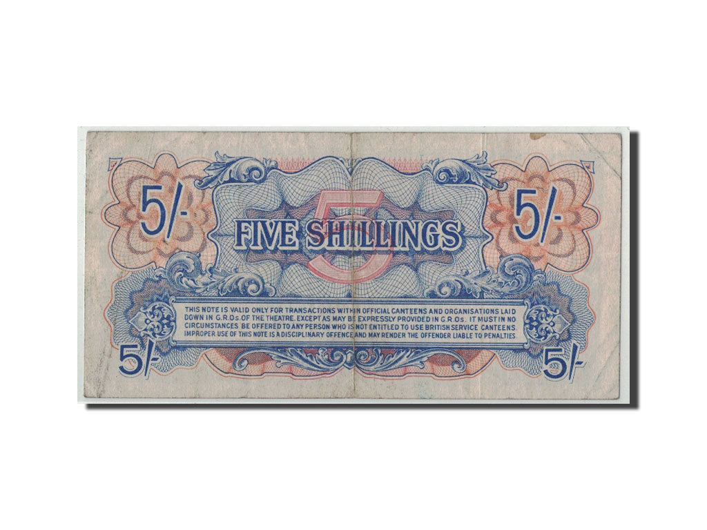Großbritannien, 5 Shillings, KM:M20a, S