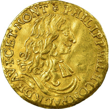 Coin, German States, JULICH-BERG, Ducat, 1677, AU(50-53), Gold