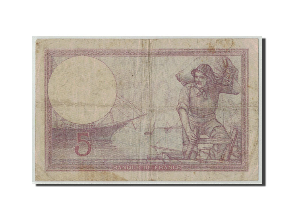 Geldschein, Frankreich, 5 Francs, 5 F 1917-1940 ''Violet'', 1931, 1931-09-17