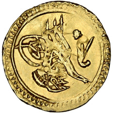 Turkey, 1/4 Zeri Mahbub, 1809, Constantinople, AU(50-53), Gold, 0.78