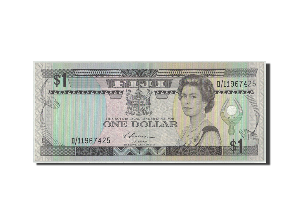 Fiji, 1 Dollar, KM:86a, VZ