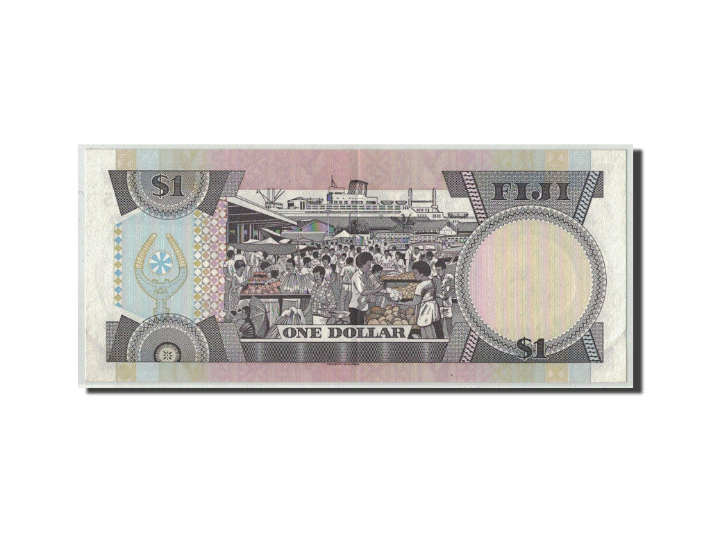 Fiji, 1 Dollar, KM:86a, VZ