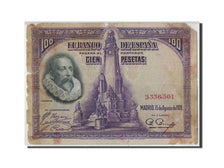 Banknote, Spain, 100 Pesetas, 1928, 1928-08-15, KM:76a, G(4-6)