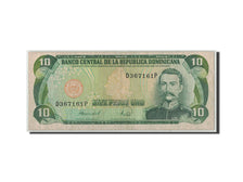Repubblica domenicana, 10 Pesos Oro, 1988, KM:119c, MB