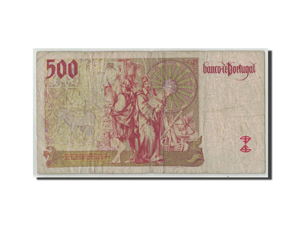 Portugal, 500 Escudos, 1997, KM:187a, 1997-04-17, VG(8-10)