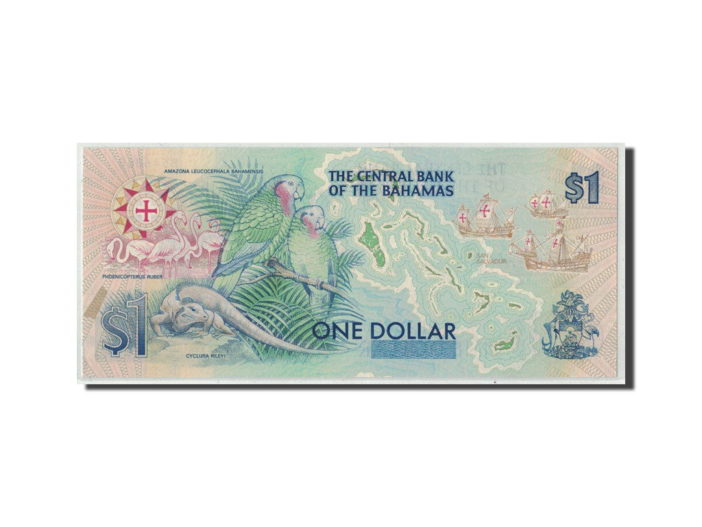 Bahamas, 1 Dollar, KM:50a, UNC(65-70)