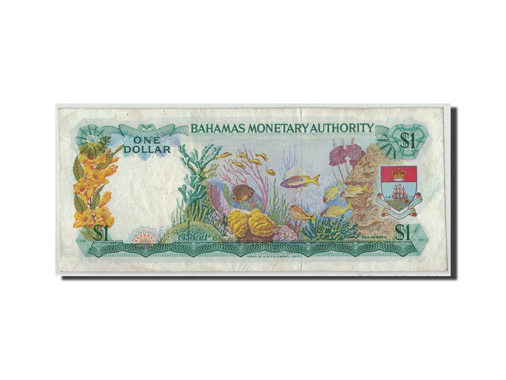Banknote, Bahamas, 1 Dollar, L.1968, KM:27A, VF(30-35)