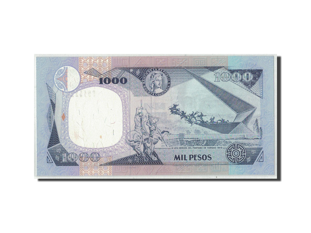 Banknote, Colombia, 1000 Pesos, 1995, 1995-10-02, KM:438, UNC(65-70)