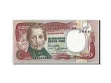 Colombia, 500 Pesos Oro, 1986, KM:431, 1986-07-20, UNC(65-70)