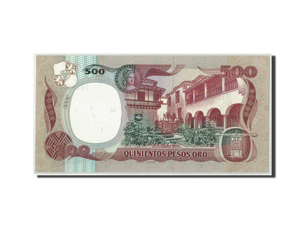 Colombia, 500 Pesos Oro, 1986, KM:431, 1986-07-20, UNC(65-70)