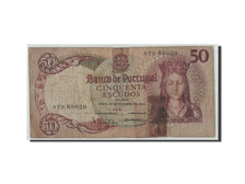 Billet, Portugal, 50 Escudos, 1964, 1964-02-28, KM:168, B