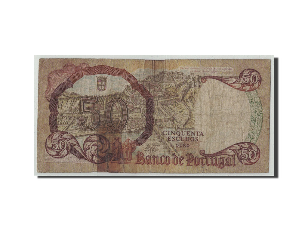 Biljet, Portugal, 50 Escudos, 1964, 1964-02-28, KM:168, B