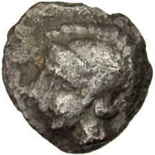 Arcadia, Tegea, Athena, Tetartemorion, VF(20-25), Silver, 0.22