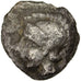 Arcadia, Tegea, Athena, Tetartemorion, VF(20-25), Silver, 0.22