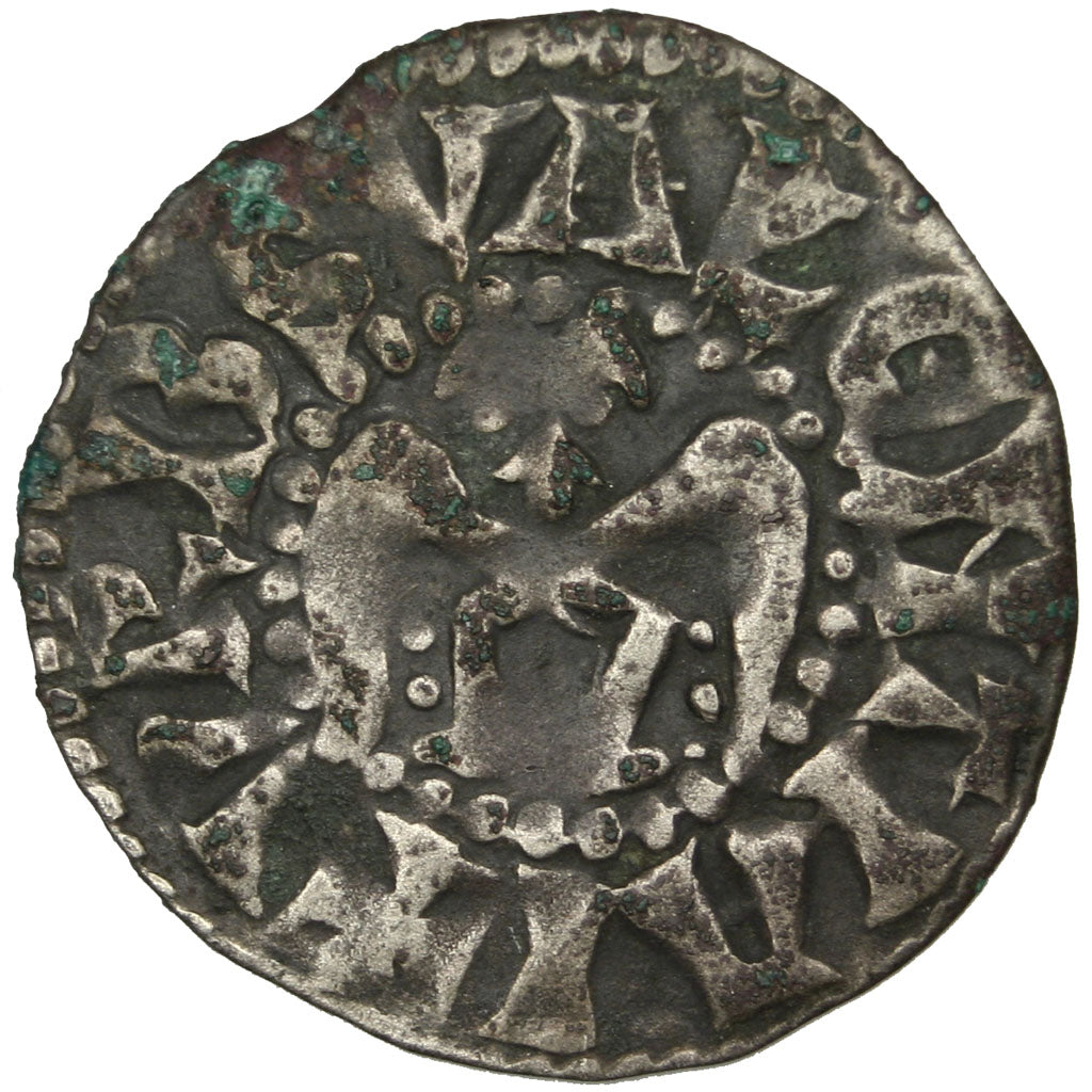 FRANCE, Denarius, VF(30-35), Silver, Boudeau #1021, 0.93