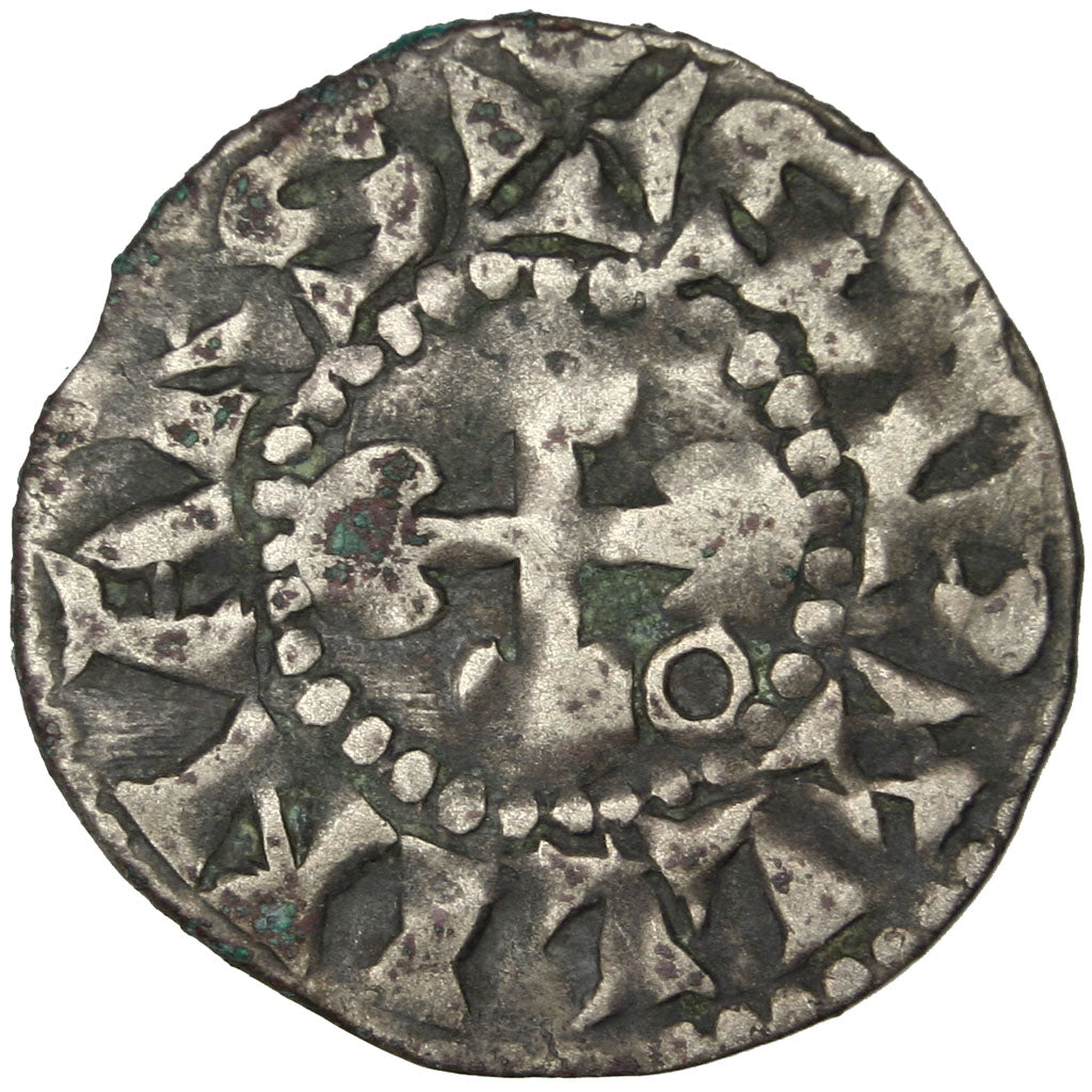 FRANCE, Denarius, VF(30-35), Silver, Boudeau #1021, 0.93