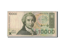Billet, Croatie, 10,000 Dinara, 1992, 1992-01-15, KM:25a, B+