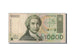 Banconote, Croazia, 10,000 Dinara, 1992, KM:25a, 1992-01-15, B+