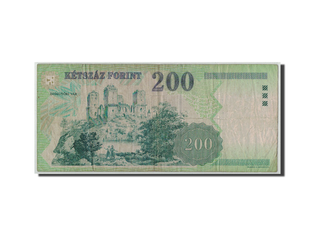 Banknote, Hungary, 200 Forint, 1998, KM:178a, VG(8-10)