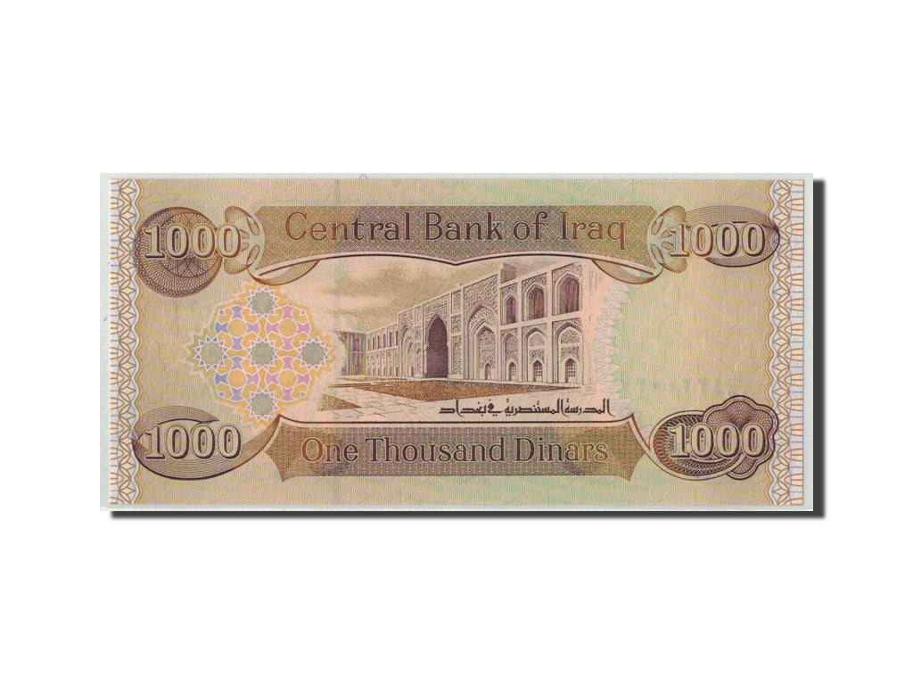 Geldschein, Irak, 1000 Dinars, 2003, KM:93, UNZ