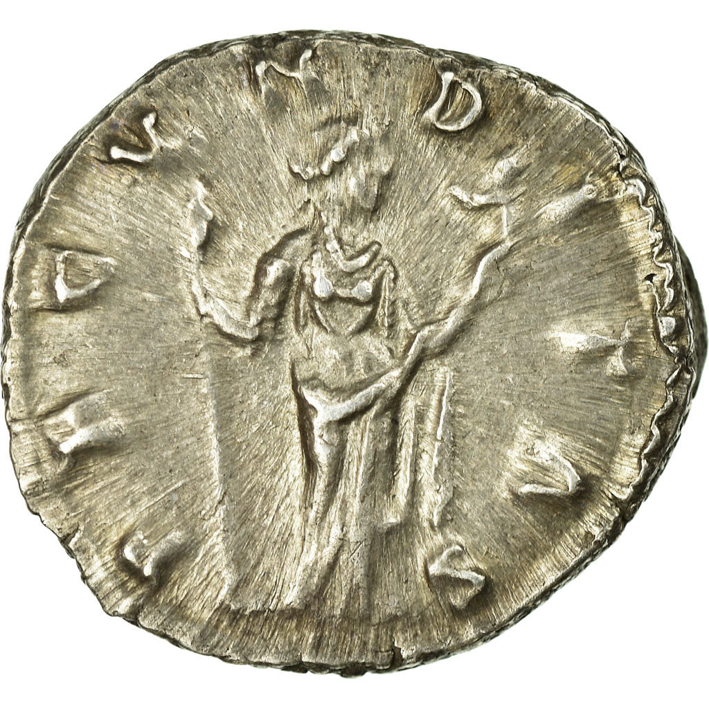 Moneta, Faustina II, Denarius, Roma, SPL-, Argento
