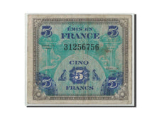 Francia, 5 Francs, 1944, KM:115a, MB