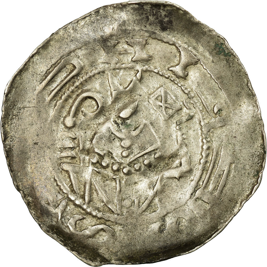 Moneta, Italia, Denarius, Aquileia, BB, Argento