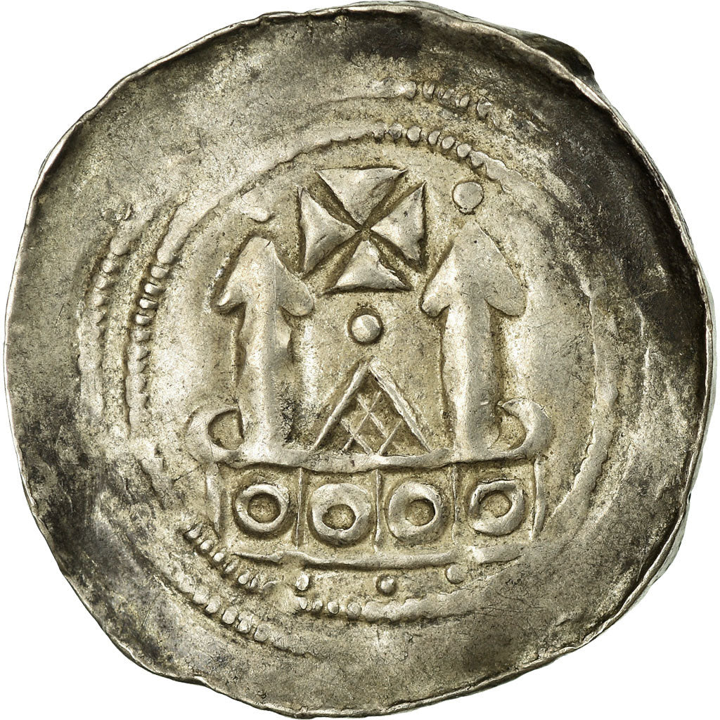 Moneta, Italia, Denarius, Aquileia, BB, Argento