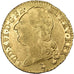 FRANCE, Louis d'or à la tête nue, Louis D'or, 1787, Paris, KM #591.1, AU(55-58),
