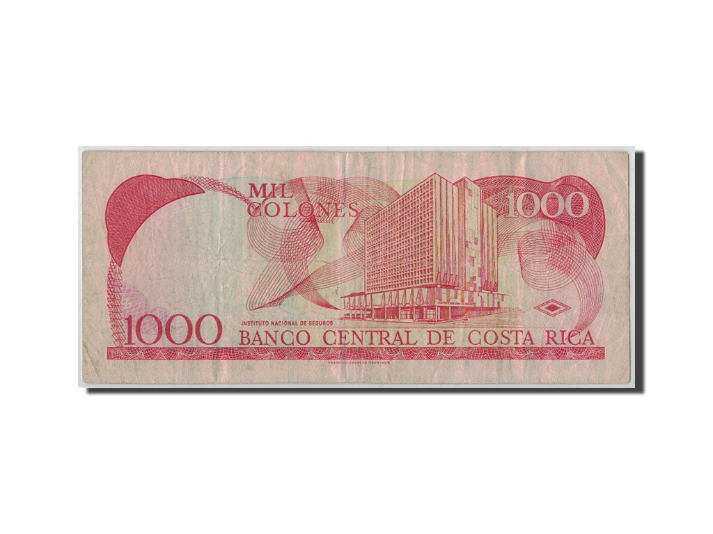 Costa Rica, 1000 Colones, 1998, 1998-09-23, KM:264b, VG(8-10)
